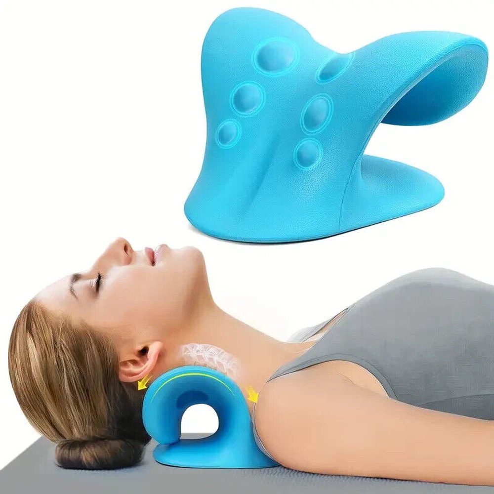 Neck And Shoulder Cervical Traction Device Neck Stretcher For Neck Pain Relief Health & Beauty:Medical & Mobility:Orthopedics & Supports:Orthotics, Braces & Sleeves Style Your Walls